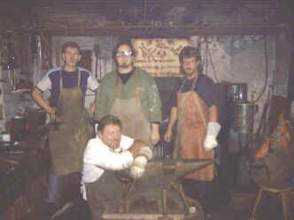 Timm Rolf Jan und Gerhard die vier Jungschmiede
